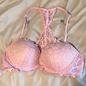 Date Night Racerback PINK Push-up Bra